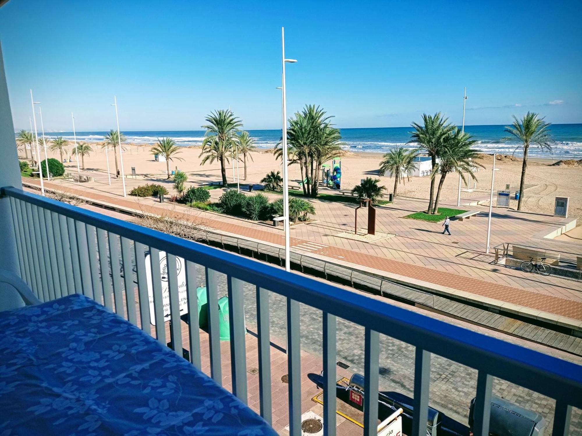 Apartamentos Bonaire 1ª Linea Wifi Solo Familias Serviplaya Gandia Exterior photo